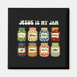 Christelijke Jezus Is Mijn Jam En Ik Ben Hier Om H Magneet