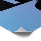 Christelijke Jezus kijkt naar je, Jezus, ik zie je Poster (Hoek)