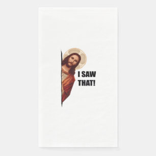 Christelijke Jezus kijkt naar je, Jezus zag dat Servet