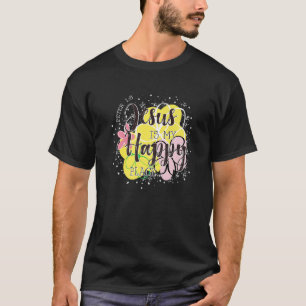 Christelijke Jezus Petrus 18 Jezus is mijn blijde T-shirt