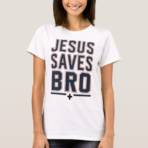 Christelijke Jongen Jezus Redt Broer Christus Koni T-shirt