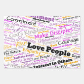 Christelijke JW LPMD Gift Wrapping Sheet Set 01 Inpakpapier Vel (Voorkant)