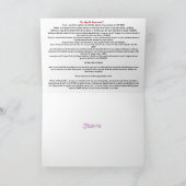 Christelijke Kaart met evangelische boodschap (Binnen)