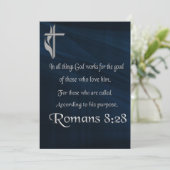 Christelijke Kaarten voor scripts (Staand voorkant)