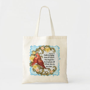 Christelijke Kardinalen Faith Tote Bag