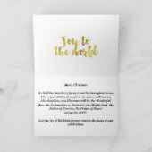 Christelijke Kerst Kaart (Binnen)