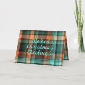 Christelijke Kerst Schrift Plakken Ontwerp Feestdagen Kaart (Voorkant)