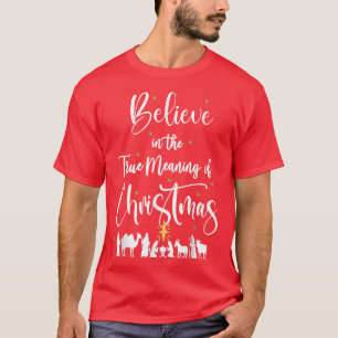 Christelijke kerstBaby Jezus Nativiteit T-shirt