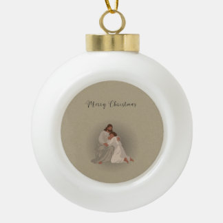 Christelijke Kerstbal Keramische Bal Ornament