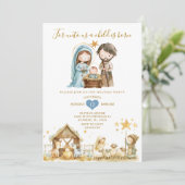 Christelijke Kerstfeest Kerstfeest Kaart (Staand voorkant)