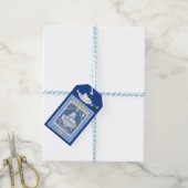 Christelijke kerstfeest met kerst cadeaulabel (Met Touw)