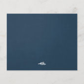 Christelijke kerstfeestfoto met budget (Achterkant)