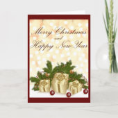 Christelijke kerstkaart feestdagen kaart (Voorkant)