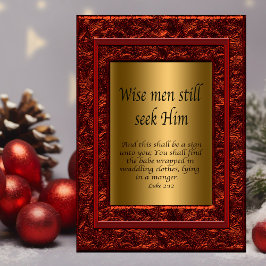 Christelijke kerstKaarten Feestdagen Kaart