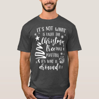 Christelijke Kerstmis is een verrader die rond Ker T-shirt