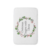 Christelijke kerstscripts badmat (Voorkant Verticaal)