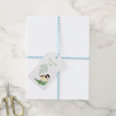 Christelijke kerstscripts cadeaulabel (Met Touw)