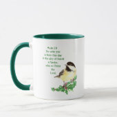 Christelijke kerstscripts mok (Links)