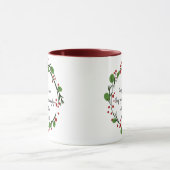 Christelijke kerstscripts mok (Midden)