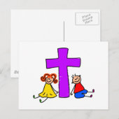 Christelijke Kinderen Briefkaart (Voorkant / Achterkant)