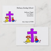 Christelijke Kinderen, Visitekaartje (Voorkant / Achterkant)