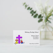 Christelijke Kinderen, Visitekaartje (Staand voorkant)