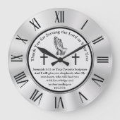 Christelijke klok met bijbelversie (Voorkant)