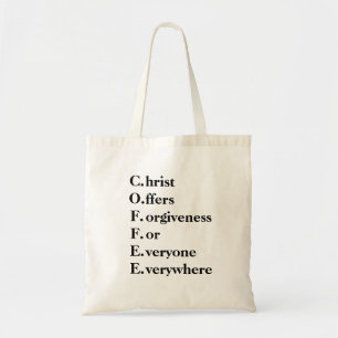 Christelijke koffie tote bag
