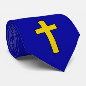 Christelijke kruisingen stropdas (Opgerold)