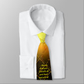 Christelijke kruisscripts stropdas (Gebonden)