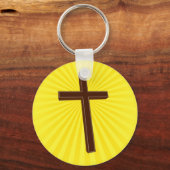 Christelijke kruissleutelhanger sleutelhanger (Voorkant)