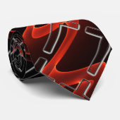 Christelijke kruisvlakken stropdas (Opgerold)