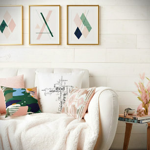 Christelijke kruiswoorden kussen