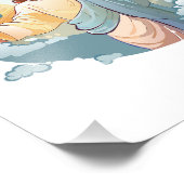 Christelijke kunst foto afdruk (Hoek)