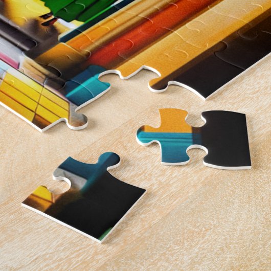 Christelijke kunst van de kerk Puzzle Legpuzzel (Zijkant)