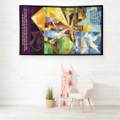 Christelijke leent paashoge banner (Insitu)