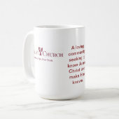 Christelijke Logo Mok (Voorkant links)