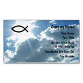 Christelijke magnetische Visitekaartjes Magnetisch Visitekaartje (Voorkant)