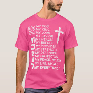 Christelijke Mannen jongens Kinder Jezus T-shirt