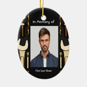 Christelijke Memorial Foto Gebed Gereedschap Monte Keramisch Ornament