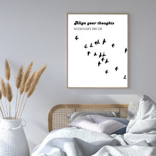 Christelijke Mentaliteit Muurkunst – Metanoia Post Poster