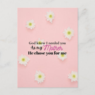 Christelijke Moederdag cadeau geschenk voor mama g Briefkaart