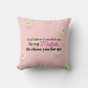 Christelijke Moederdag cadeau geschenk voor mama g Kussen