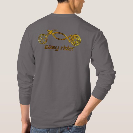 Christelijke motorrijder t-shirt (Achterkant)