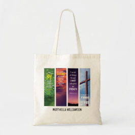 Christelijke Naam Bijbelmeditatie Tote Bag