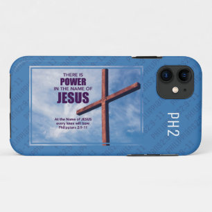 Christelijke NAAM VAN HET JESUS Cross   Filippijne iPhone 11 Hoesje