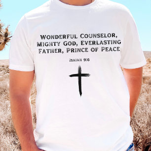 Christelijke namen voor God Mannen T-shirt