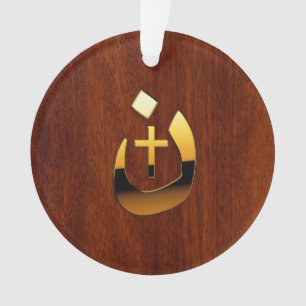 Christelijke nazareen symbool ornament