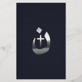 Christelijke nazarene solidariteit met koolstof briefpapier (Voorkant)