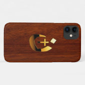Christelijke Nazarene Solidariteit op Mahogany Sty Case-Mate iPhone Case (Achterkant (horizontaal))